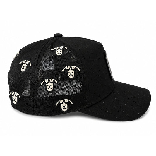 Gorra Oveja Negra Malla Fearless vista lateral