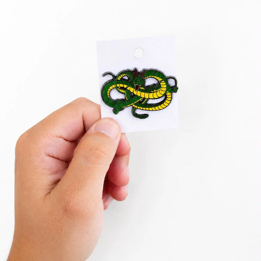 Pin Serpiente Verde Fearless, imagen de producto