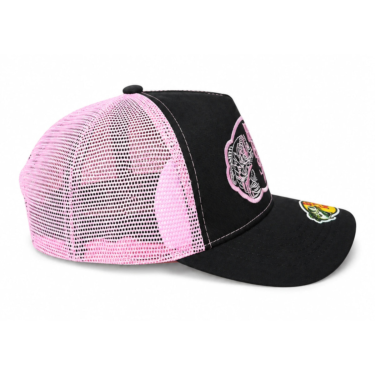 Gorra BASS PRO SHOPS Rosa Fearless vista lateral