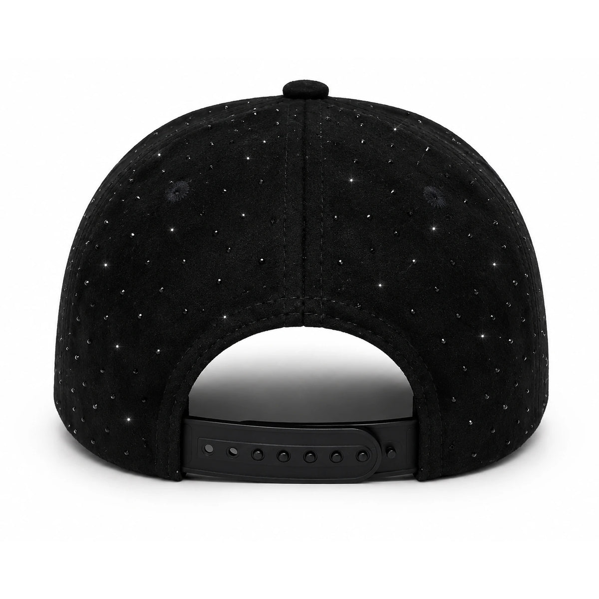 Gorra Cruces Negra Brillos Fearless vista back
