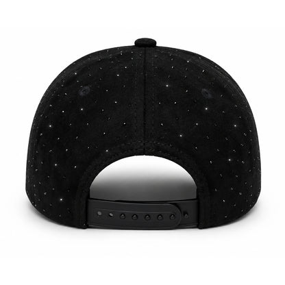 Gorra Cruces Negra Brillos Fearless vista back