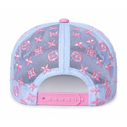 Gorra LALALA Rosa Fearless vista back
