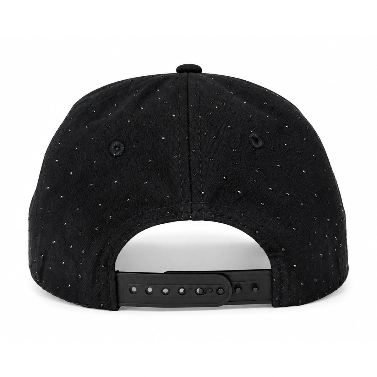 Gorra Westcol Negra Brillos Fearless vista back
