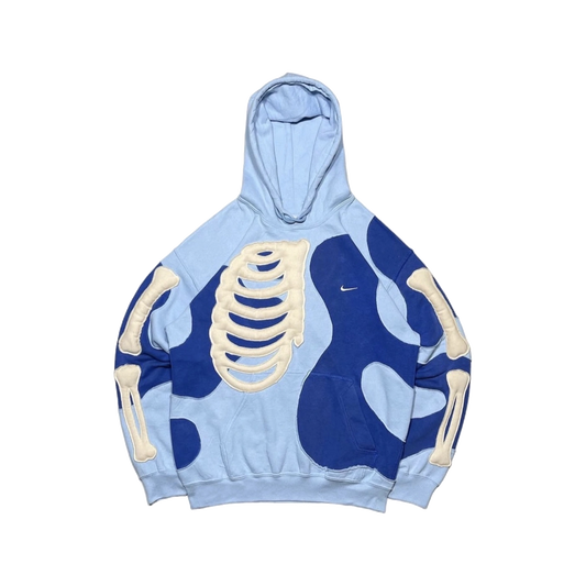 Sudadera Costillas Cielo Azul Fearless con gráfico streetwear en hoodie unisex