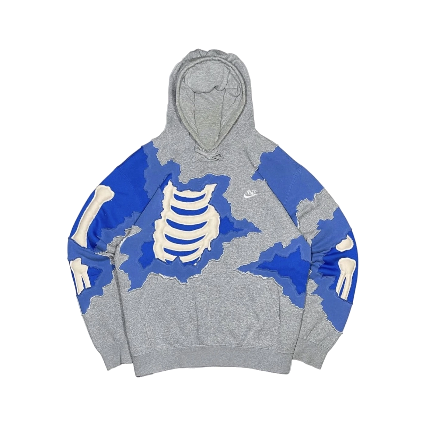 Sudadera Costillas Camuflaje Real Fearless con gráfico streetwear en hoodie unisex
