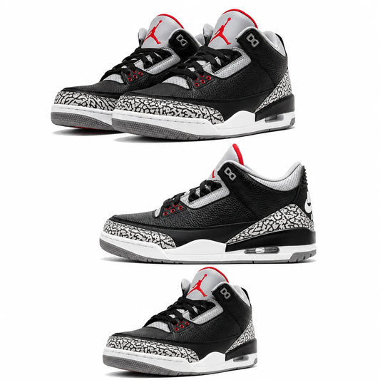 Jordan Retro 3 Black Cement