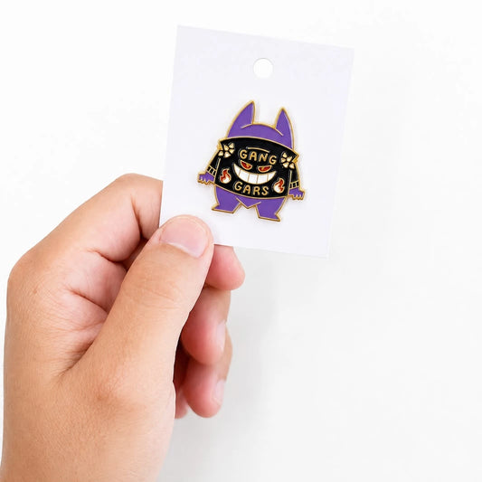 Pin Oso Púrpura Fearless, imagen de producto