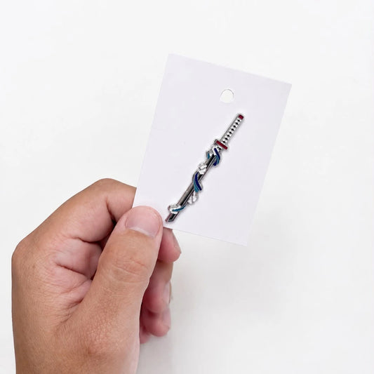 Pin Cadena Plateada Fearless, imagen de producto