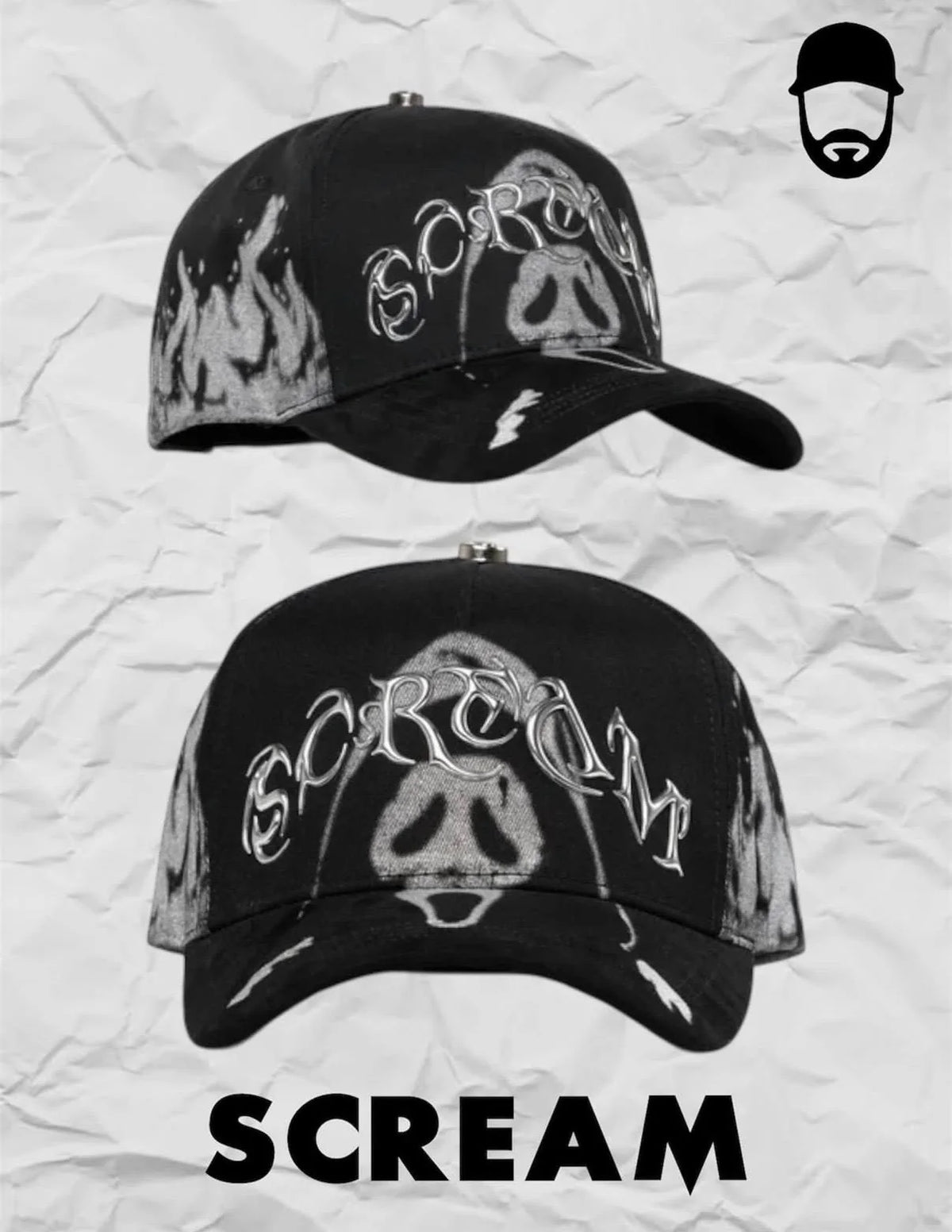 Scream Barbas Hats