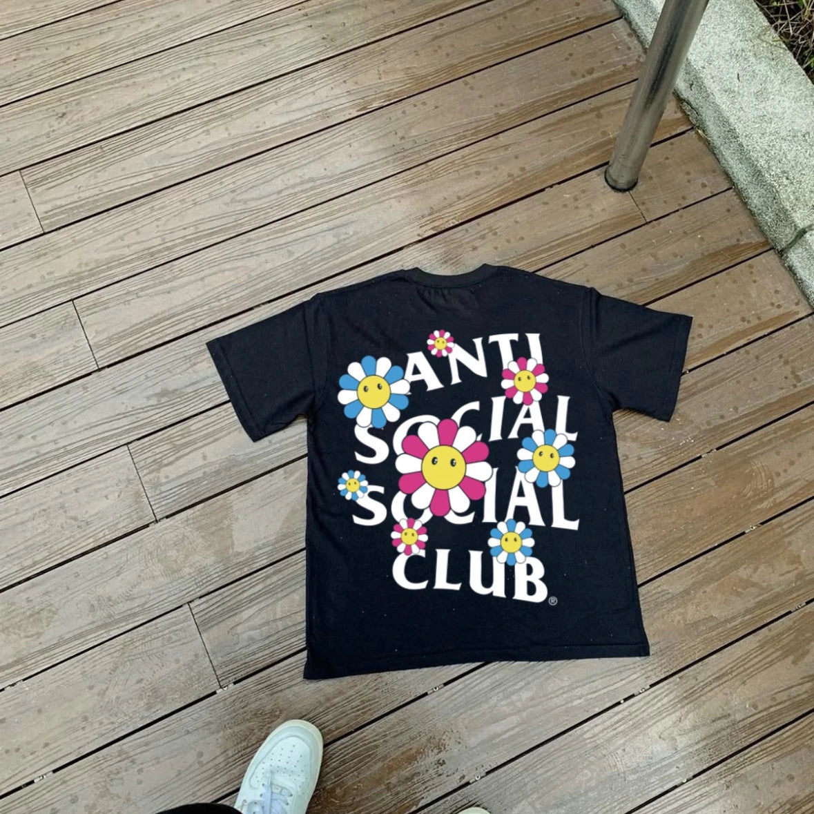 Anti Social Flower Club Graphic T-Shirt