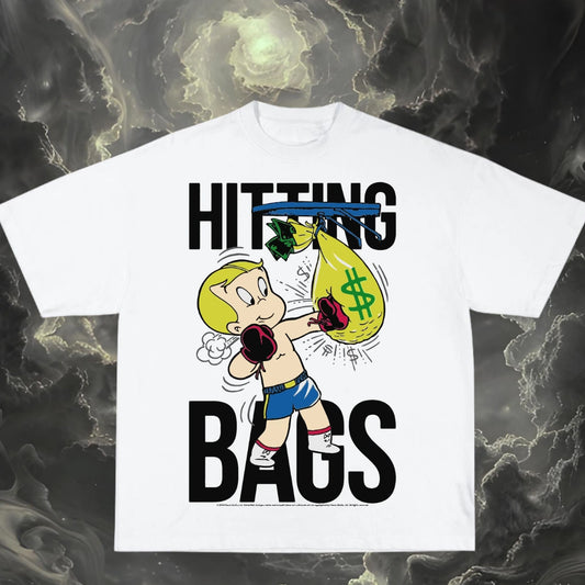 Hitting Bags Money Graphic T-Shirt