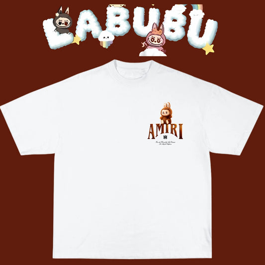 Amiri Crest White Graphic T-Shirt