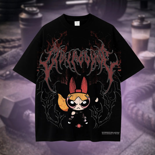 Powerpuff Pink Thunder Graphic T-Shirt